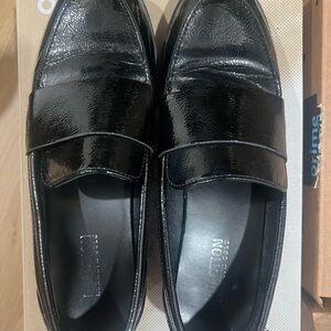 Kenneth Cole Black Patent Loafers